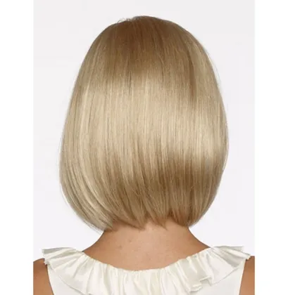 Best-selling short bobo golden blond bobo hair  natural straight wigs Synthetic hair wig for women