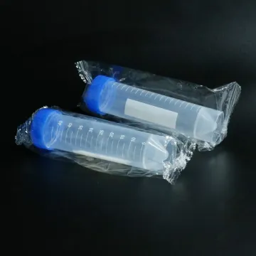Tube de centrifugeuse conique de laboratoire avec fond conique