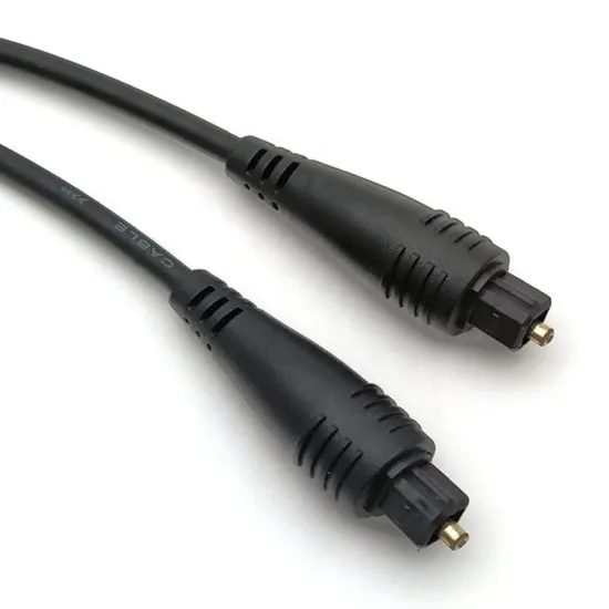 Customization 3.8mm Gold Plated PVC Audio SPDIF Toslink Digital Optical Cable