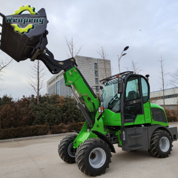 1200kg Electric Mini Wheel Loader with Telescopic Boom