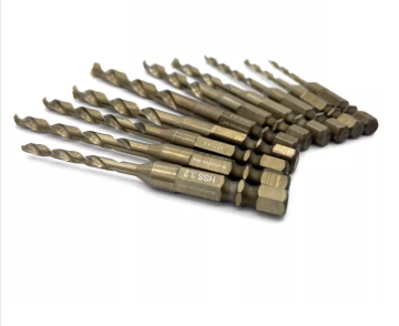 Hex Shank full ground hss Drill for Drilling