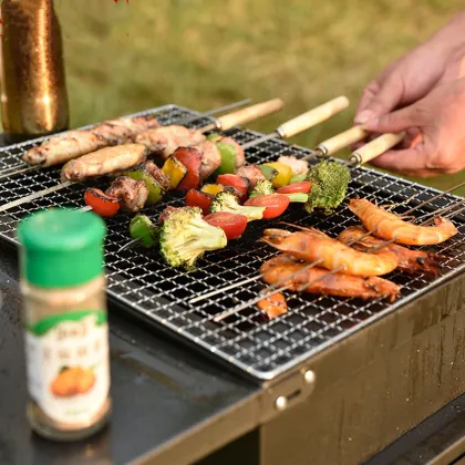 Hot Sale Multifunction Steel Tent Wood Stove Camping Portable Barbecue Smoke Stove