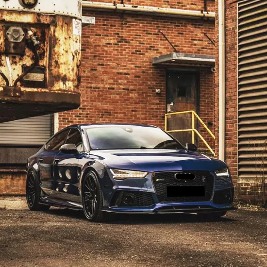 New RS7 Style Bodykit Car Front Bumper with Grille for Audi A7/S7 2016-2018