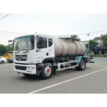 Dongfeng 4x2 camión de agua de acero inoxidable de acero inoxidable