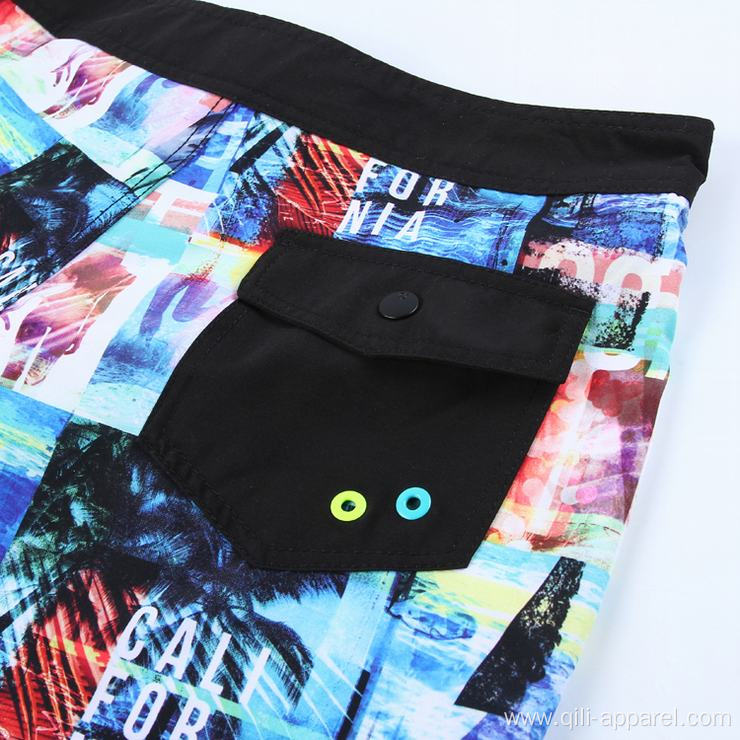 Swimwear printed swimming trunks wholesale shorts for men