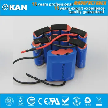 KAN ni mh 18V 15xAA1500mAh rechargeable batteries for robotic vacuum cleaner with ROHS and IEC certified cell