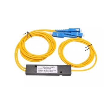 Customized Length 3.0mm Diameter Single Mode Fiber Optic FBT Coupler - 1x2 UPC/APC