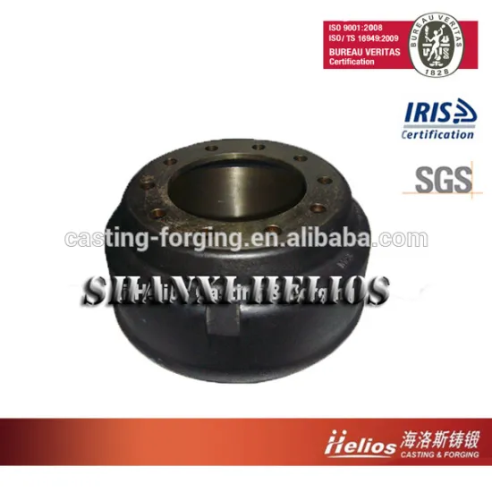 OEM Auto Brake Parts Grey Iron Vehicle, Heavy Truck Casting Brake Drum