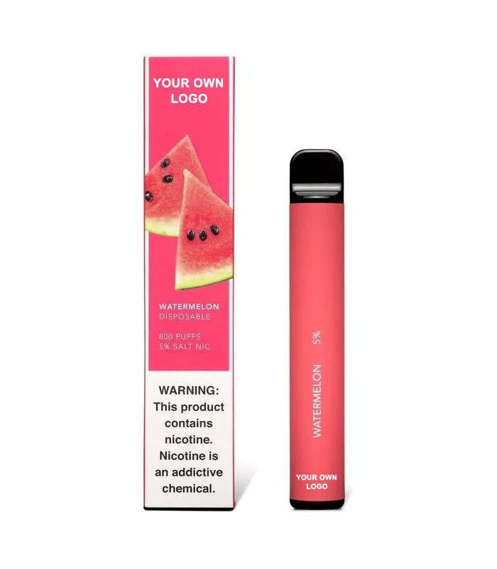 Eldobható vape toll 0% nic 800 puffs odm