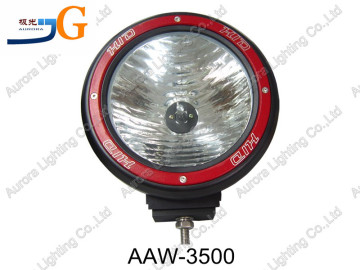 7'' 35w/55w HID driving light black and red screw mount HID working light offroad hid headlight AAW-3500