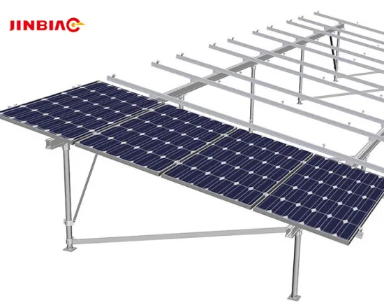 Solar panels mounting structure ground mount