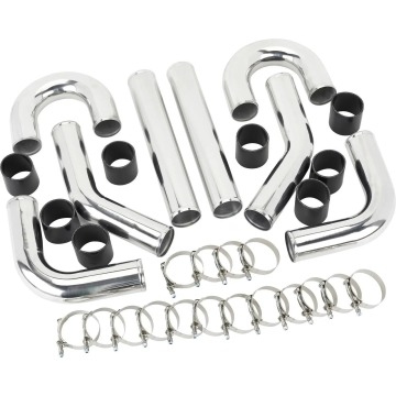 3" Universal Aluminum 6061 Car Intercooler Piping Kits - DIY Solution