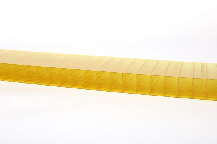 Структура подключения поликарбоната полой лист