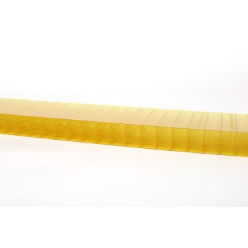 Структура подключения поликарбоната полой лист