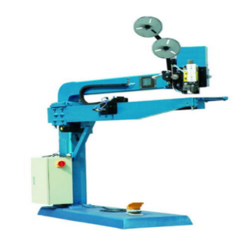 Electric semiautomatic paper stitching machine