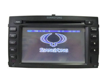 Bluetooth 6 Cdc Pip Steering Wheel Ssangyong Rexton Navigation / Automobile Dvd Players St-8005