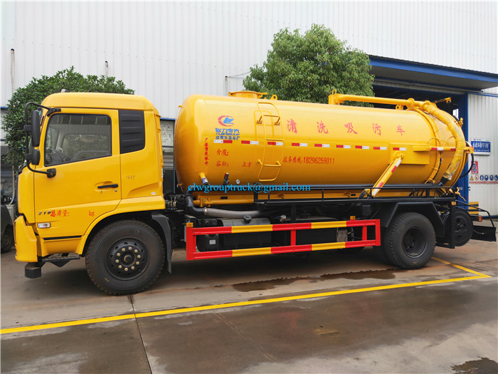 Suction Sewage Truck 4