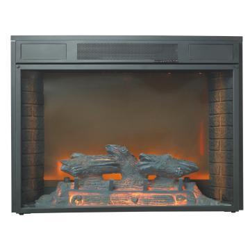 CSA & UL Approved Black Electric Fireplace Insert Anti Corrosion 34\"