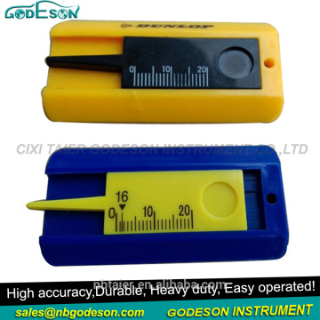 Easy operated depth tread gauge