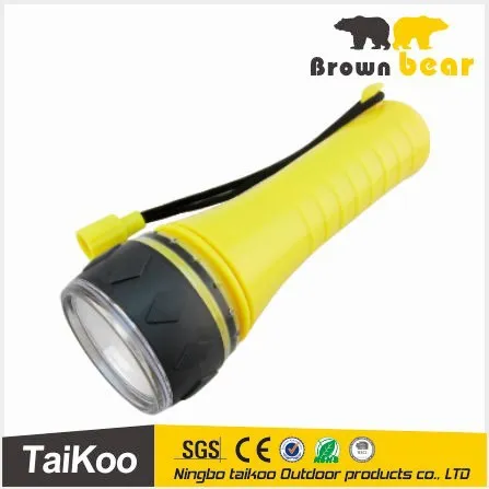 1w led 2*D batteries dynamo torch multi purpose torch