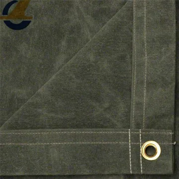 Military Use Cotton Canvas Tarpaulin