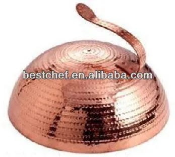 Red copper Japanese tappasaki lid