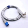 Cable de sensor de clip de dedo reutilizable Spo2