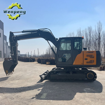 9 Ton Hydraulic Crawler Excavator For Building Excavation
