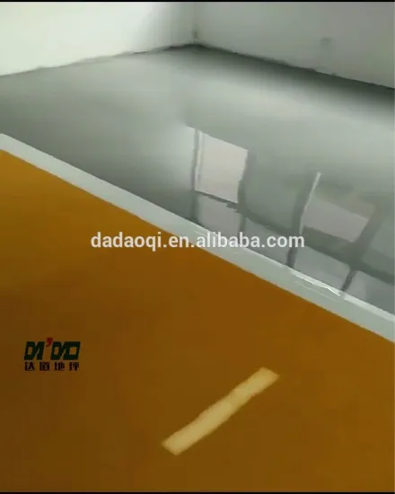 Factory anti chemicals epoxy paint floor