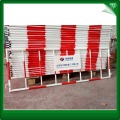 PVC powder coated steel traffic fence