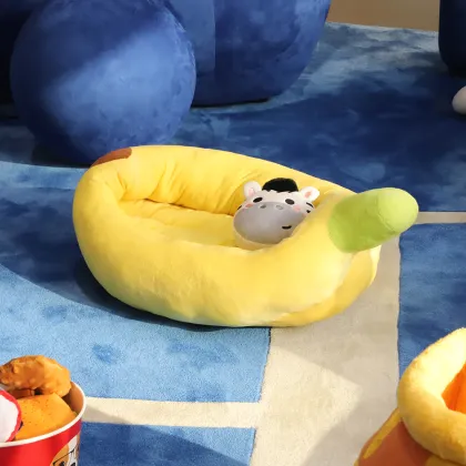 Winter Warm Teddy Corgi Dog Mat Bed