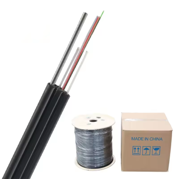 6 core fiber 4core ftth fiber optic for home drop cables Manufactory
