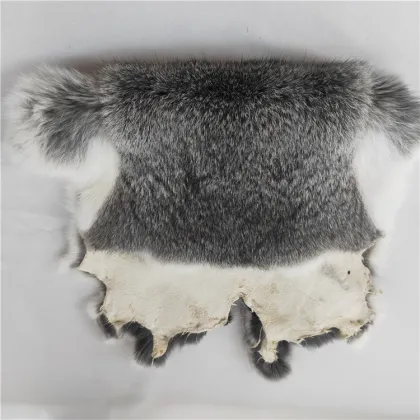 Rabbit Skin Fur Pelt Tanned Domestic Rabbit Hide