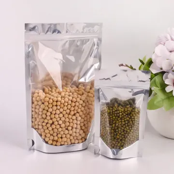 8x8cm 9x9cm Aluminum Foil Airtight Vacuum Tea Packaging Bags Tea Filling Mini Pouches Stand Up Sample Sachet Packaging For Tea