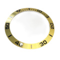 Gold Aluminum Bezel Insert For Watch