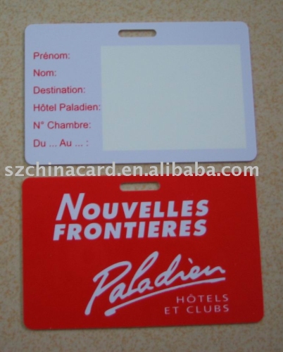 Die Cut Customized Size Printed PVC Loyalty Card