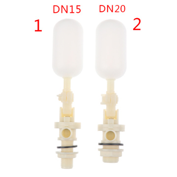 New Water Control Switch For Water Tower Water Tank White Plastic Adjustable Auto Fill Float Ball Valve