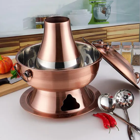 Thick Stainless Steel Charcoal Hot Pot