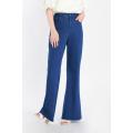 Dames Blue Flared Jeans