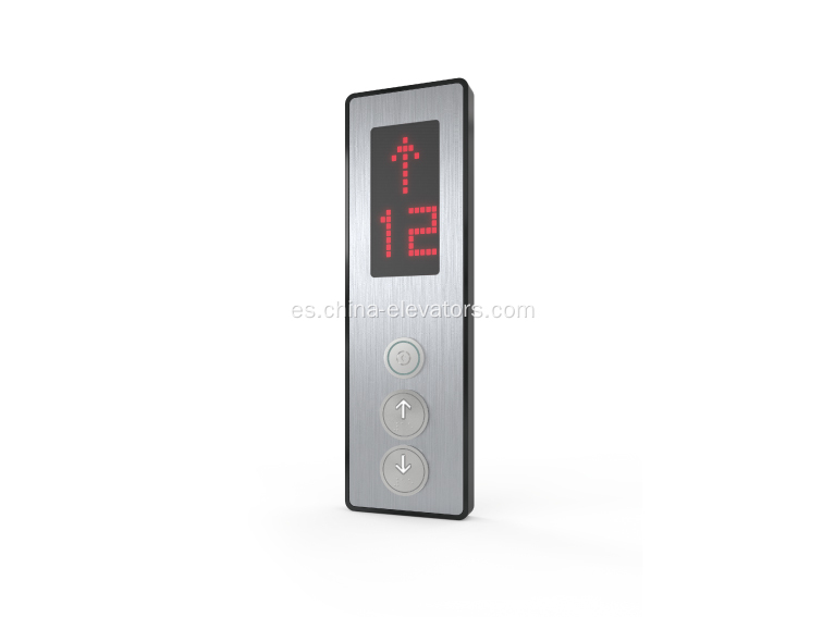 LOP del elevador de pasajeros simplex con pantalla de matriz de puntos