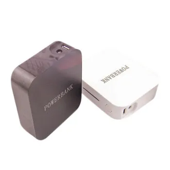 Square power bank for 2 cells 18650, 3 cells 18650, 4 cells 18650