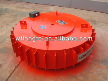 Suspension disc type electro magnetic separator