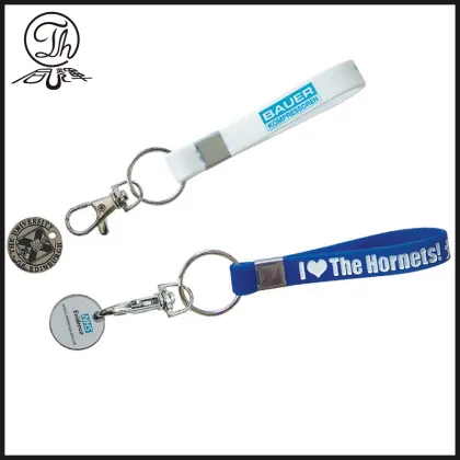 Custom epoxy printing sticker keychains metal