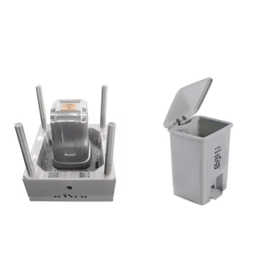 Taizhou Household Plastic Injection Waste Bin Mould Manufacturer