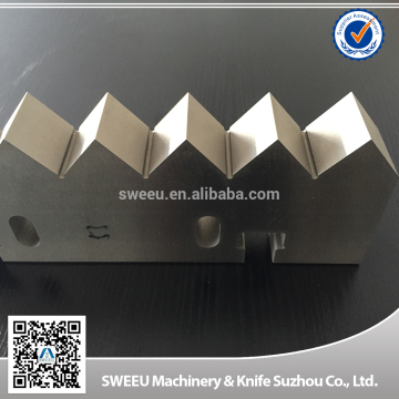 China 279mm Single Shaft Shredder Stator Knife