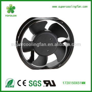 172x150x51mm 220V AC Cooling Fan Two Ball Bearing high rpm flow ac axial fan