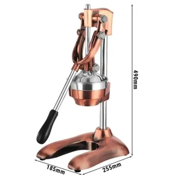 Manual Hand Press Orange Juicer Fruit Citrus Squeezer Extractor Durable Stainless Steel