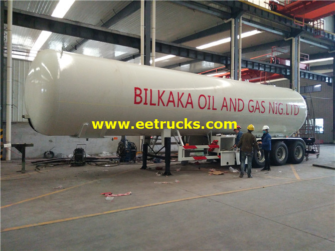 56000l 3 axle LPG Semi-trailer Tanks