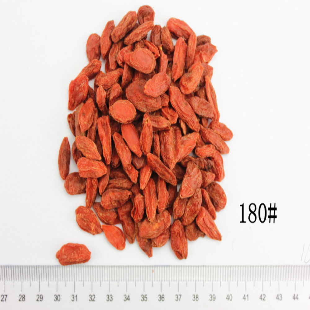 Taille certifiée 180 Goji séché biologique