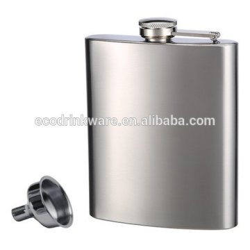 8OZ stainless steel hip flask and funnel set
